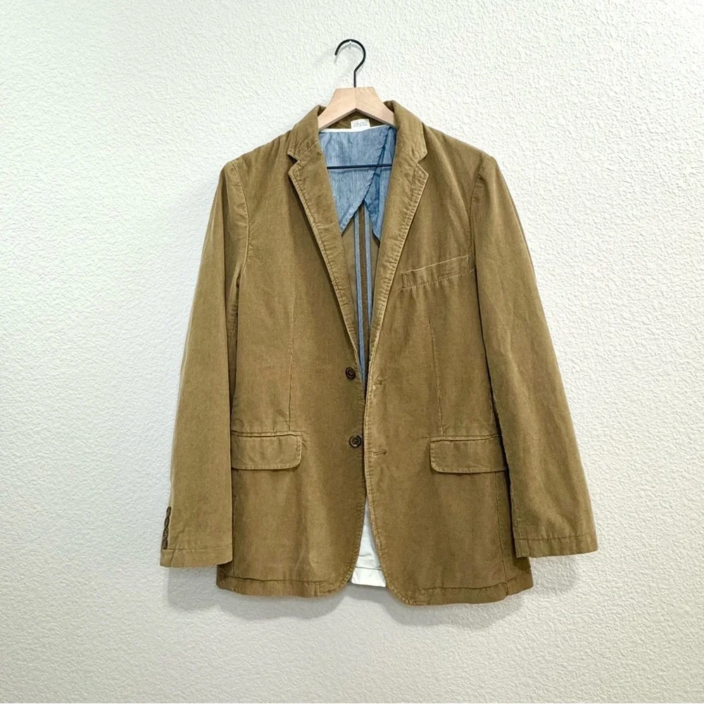 J.Crew Corduroy Blazer Jacket Brown Size S (Unisex: Men’s S/Women’s M-L) - Picture 10 of 11